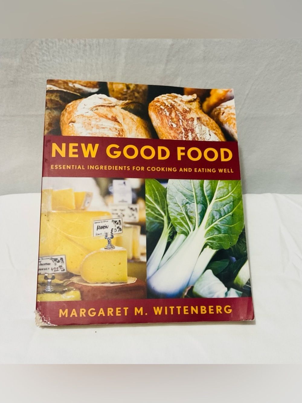 New Good Food by Margaret M. Wittenberg - Cookbook, Red & Yellow Cover